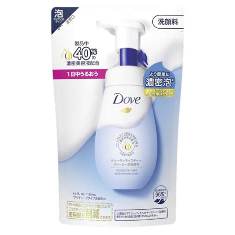 Unilever Dove Beauty Moisture Creamy Foam Face Wash Refill 125ml ...