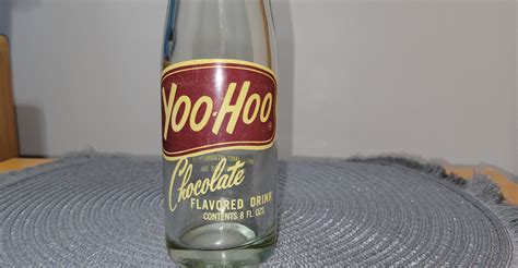 1960s Yoo-hoo Chocolate Flavored Beverage Glass Bottle, 48% OFF