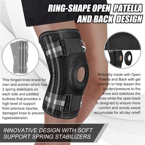 Buy NEENCA Professional Knee Brace for Knee Pain, Medical Knee Support ...