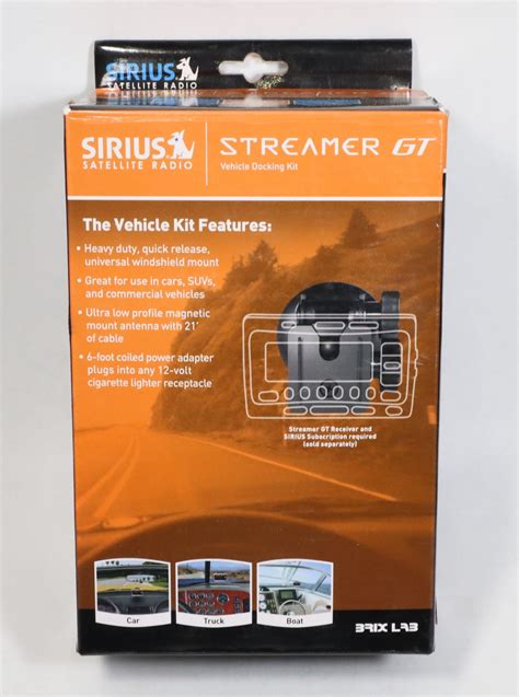 SIRIUS SATELLITE RADIO STREAMER GT