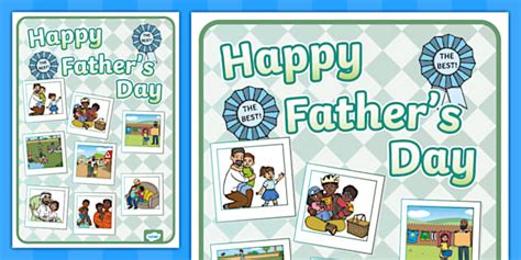 Happy Father's Day Display Poster