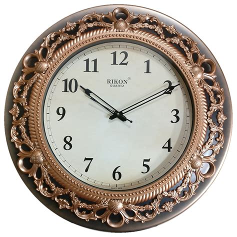 Buy Rikon Plastic Wall Clock (Multi_50 x 50 cm) Online at Low Prices in ...