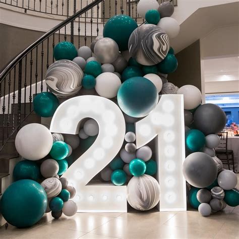 Elegant and Fun 21st Birthday Party