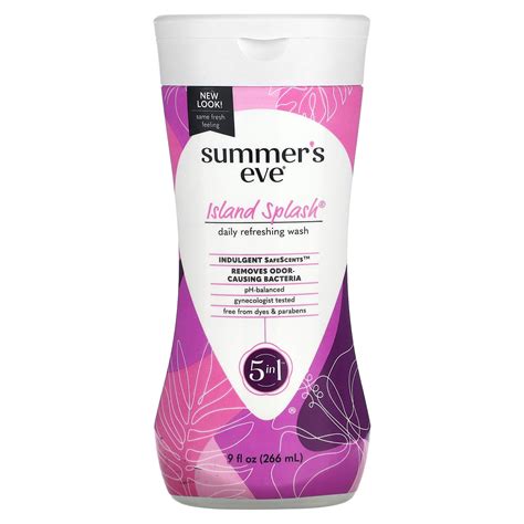 Summer's Eve, Daily Refreshing Wash, Island Splash , 9 fl oz (266 ml)