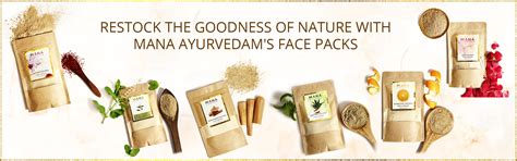 POWDERS & FACE PACKS – Mana Ayurvedam