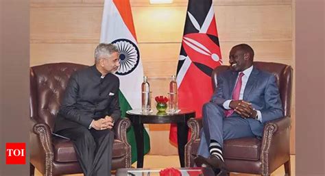 External Affairs Minister Jaishankar calls on President of Kenya ...