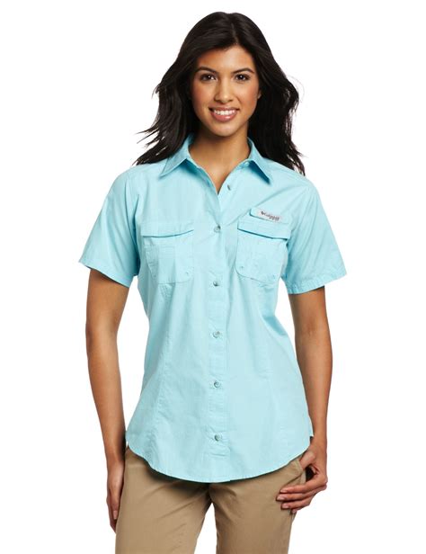 Amazon.com: Columbia Women's Bonehead Short Sleeve Shirt: Sports ...