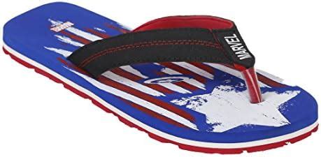 Buy Captain America Men's Royal Blue Color Flip Flops at Amazon.in
