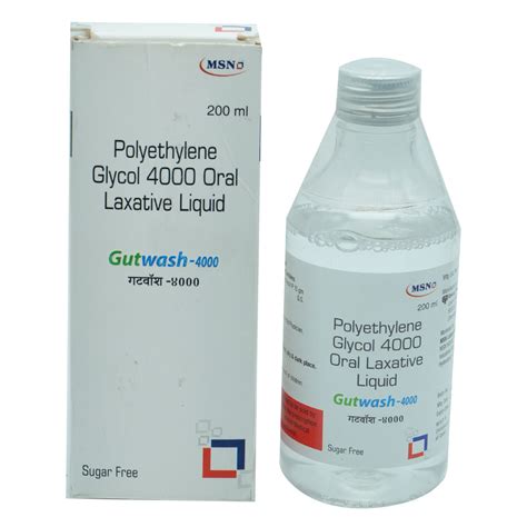 Gutwash-4000 Sugar Free Liquid 200 ml Price, Uses, Side Effects ...