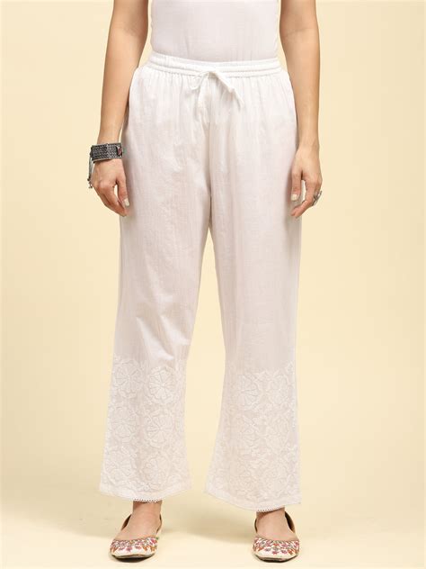 Buy White Chikankari Kurtis For Women | House of Chikankari