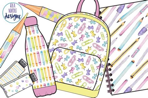 School Stationery Clip Art 的图像结果