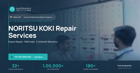 NORITSU KOKI Repair Services India | Synchronics