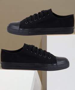 MOZAFIA Comfortable Canvas Lace-up Casual Sneakers Shoes For Men's ...