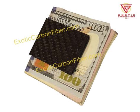 Buy Mercedes AMG Logo REAL Carbon Fiber Money Clip in 2x2 Gloss *Top ...