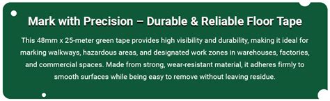 ETI Floor Marking Social Distancing Safety Tape – Define Boundaries ...