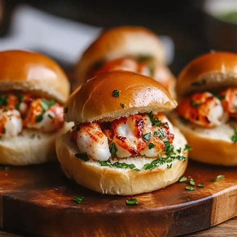Sheet-Pan Lobster Roll Sliders - Cookingsteps.com