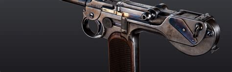 Download wallpaper Germany, Self-loading pistol, Borchardt С93, section ...