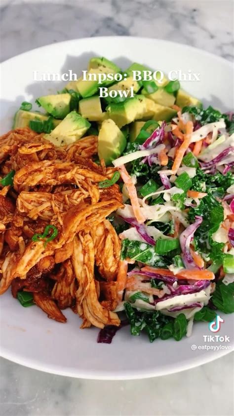 Bbq chicken bowls with sweet potatoes and coleslaw whole30 – Artofit