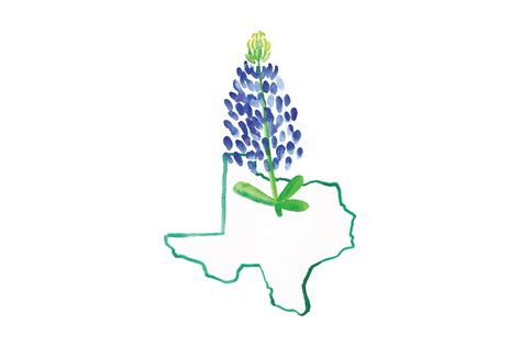 Bluebonnet State Flower - Texas SVG Cut file by Creative Fabrica Crafts ...