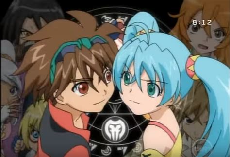 Dan and Runo shun Alice Julie marucho Joe bakugan battle brawlers ...