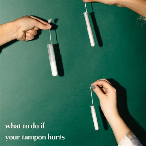 What To Do If your Tampon Hurts – marlow