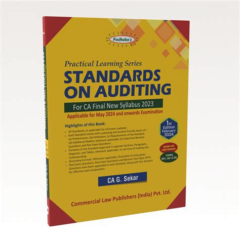 Practical Learning Series — Standards on Auditing (CA Final ...