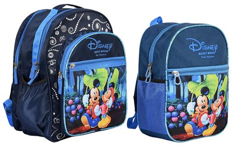 Kuber Industries Disney Print Unisex School Bag|Kids School Backpack ...