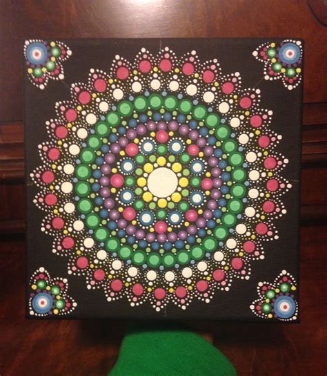 Images By Azucena Rincon On Puntillismo 1D1 | Kleine kunst, Leinwand, Kunst