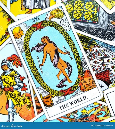 Les Cycles De Phase Finale De Succes De Voyage De Carte De Tarot Du ...