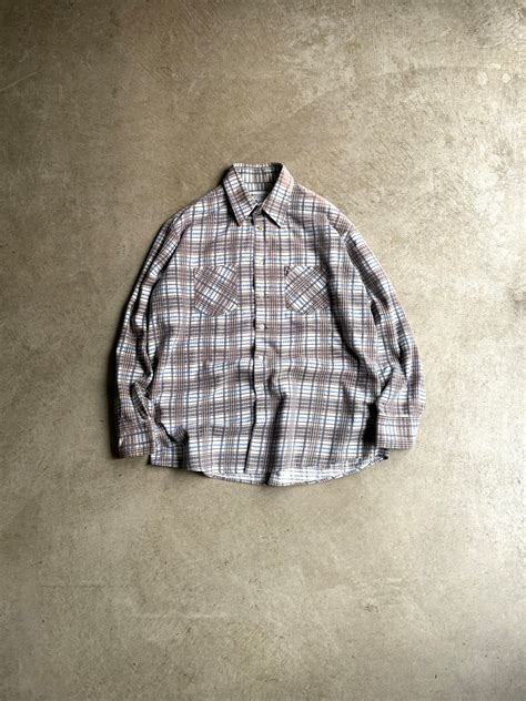 YUGOSLAVIA製 80's Highlander Flannel BY BUD BERMA “PRINT FLANNEL SHIRTS ...
