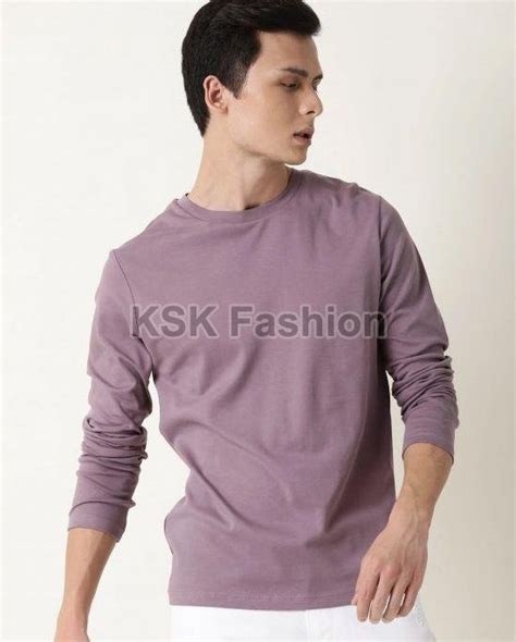 Mens Plain Full Sleeve T-shirt Manufacturer, Supplier from Tirupur
