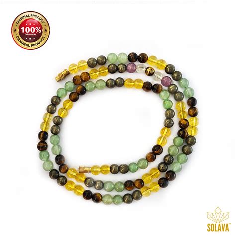 Buy 100% Original Money Magnet Crystal Mala for Money – SOLAVA WORLD