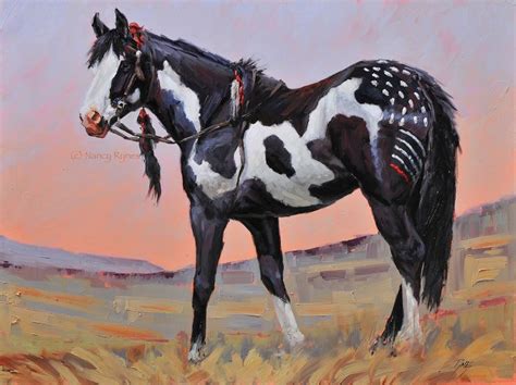 Native American Tribes Horse Painting Practices