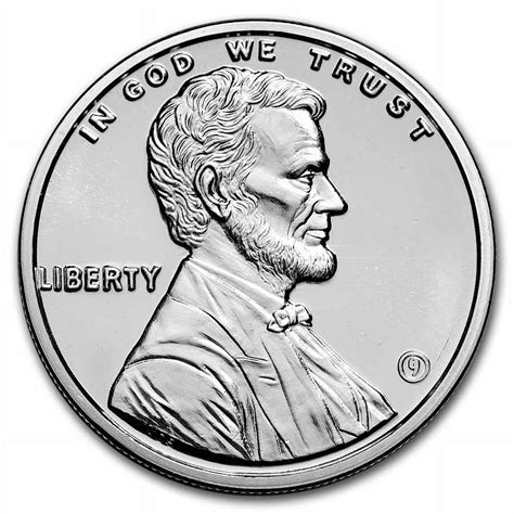 1 oz .999 Fine Silver Round - Iconic Lincoln Penny Design - Walmart.com