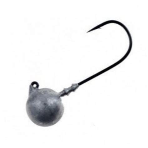 Owner Round Type Ultra Head Jig Heads | 56978 | Black Chrome | 3 - 5 P ...