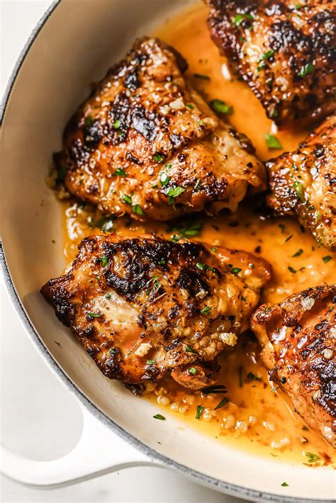 Pan Seared Chicken Thighs | Primavera Kitchen