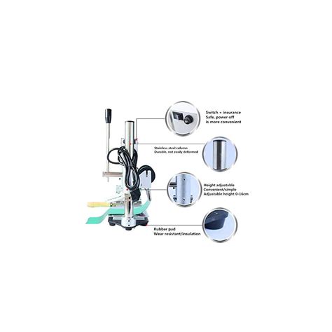 Buy YUNSHINE Multi-Function Digital 110V Foil Hot Stamping Machine Logo ...