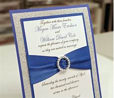 Royal Blue And Silver Wedding Invitations by Stunning Diy Royal Blue Silver Glitter Wedding By Royal Blue And Silver Wedding Invitations