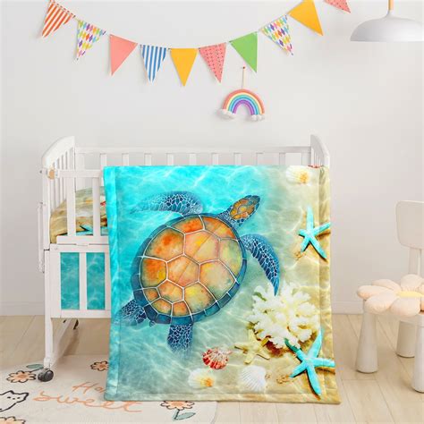 Amazon.com: Rtteri 4 Pieces Baby Crib Bedding Set, Nursery Bedding ...