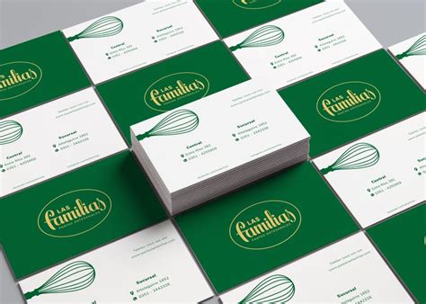 Diseño de identidad visual // Las familias - Pastas | Freelancer