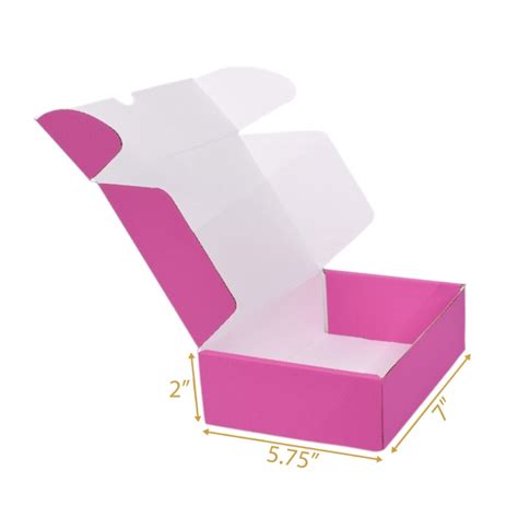 Magenta Mailer Box - 7x5.75x2 | Tuck In Flap