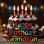 Happy Birthday Grandson GIFs