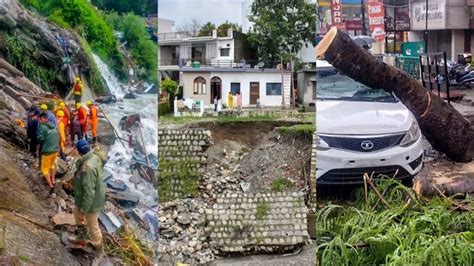 Uttarakhand: Wall crumbles in Rishikesh due to excessive rains; SDRF ...