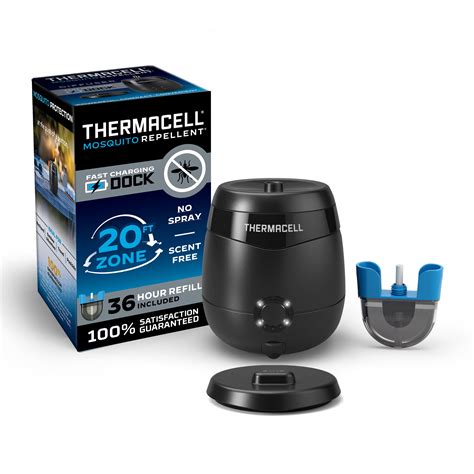 ThermaCELL Mosquito Repeller Rechargeable with 36-Hour Refill, USB ...