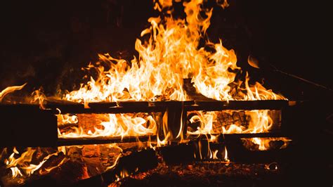 Download wallpaper 2560x1440 fire, firewood, coals widescreen 16:9 hd ...