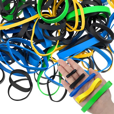 Amazon.com : Heavy Duty Rubber Bands Assorted Colors Size Rubber Bands ...