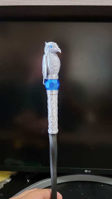 3D printed Hogwarts Wands of the four houses - Hogwarts Mascot Wands • made with Bambu X1C・Cults - hogwarts wand quiz