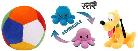 Buy Babique Pluto Dog Stuffed Plush Soft Toy, 31 cm (Yellow) & Ball ...