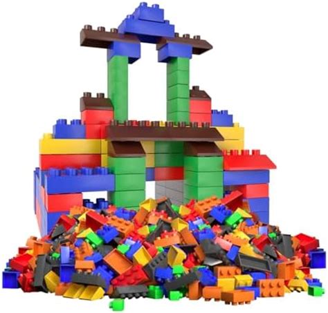 Toys Treasure Building Block Toys for Kids (500 Pieces) - Premium ABS ...