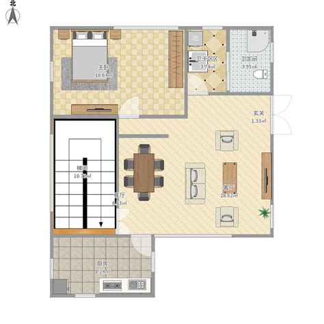 40平方米单身公寓客厅玄关装修效果图_太平洋家居网图库